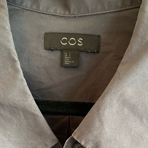 COS Button Down Shirt Dress with pockets - Picture 6 of 6